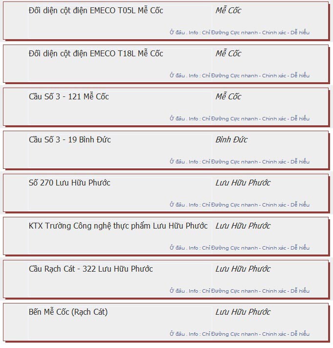 odau.info: lộ trình và tuyến phố đi qua của tuyến bus số 46 ở tp. Hồ Chí Minh no05