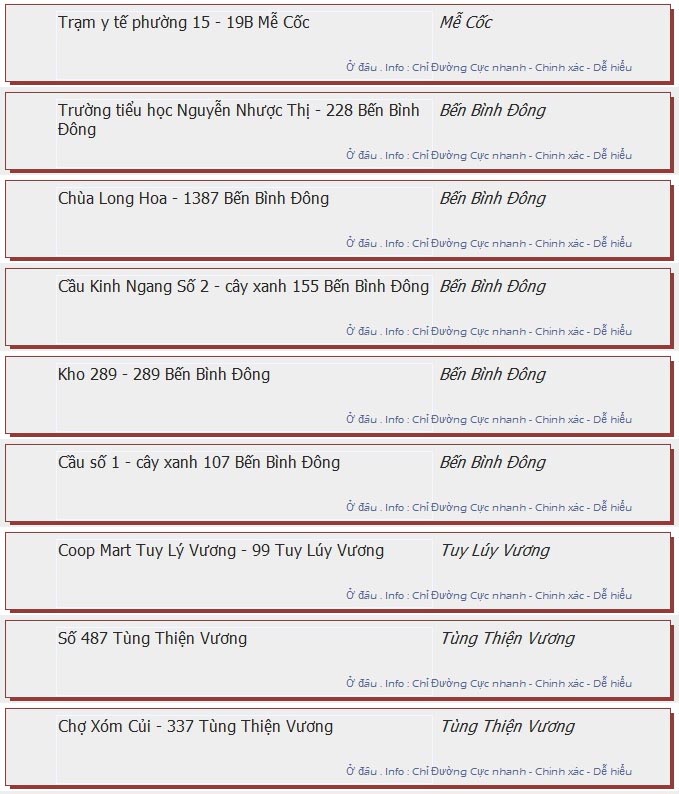 odau.info: lộ trình và tuyến phố đi qua của tuyến bus số 46 ở tp. Hồ Chí Minh no07