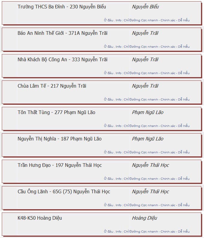 odau.info: lộ trình và tuyến phố đi qua của tuyến bus số 46 ở tp. Hồ Chí Minh no09