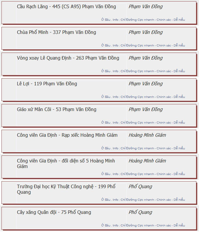 odau.info: lộ trình và tuyến phố đi qua của tuyến bus số 50 ở tp. Hồ Chí Minh no12