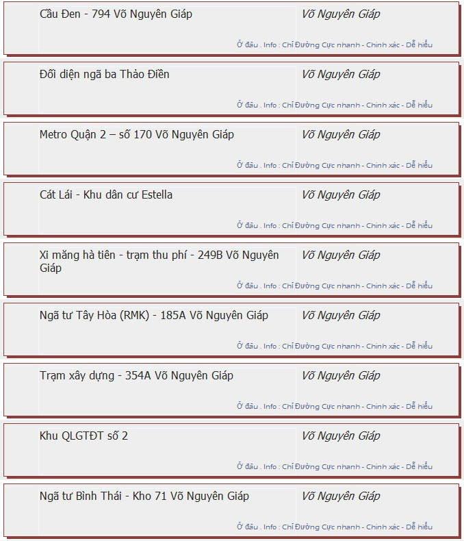odau.info: lộ trình và tuyến phố đi qua của tuyến bus số 52 ở tp. Hồ Chí Minh no04