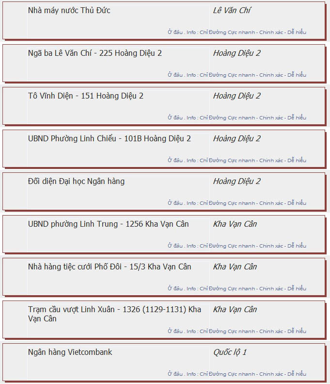 odau.info: lộ trình và tuyến phố đi qua của tuyến bus số 53 ở tp. Hồ Chí Minh no05