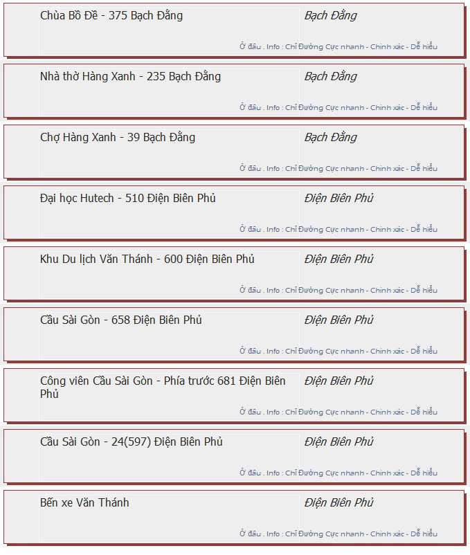 odau.info: lộ trình và tuyến phố đi qua của tuyến bus số 55 ở tp. Hồ Chí Minh no06