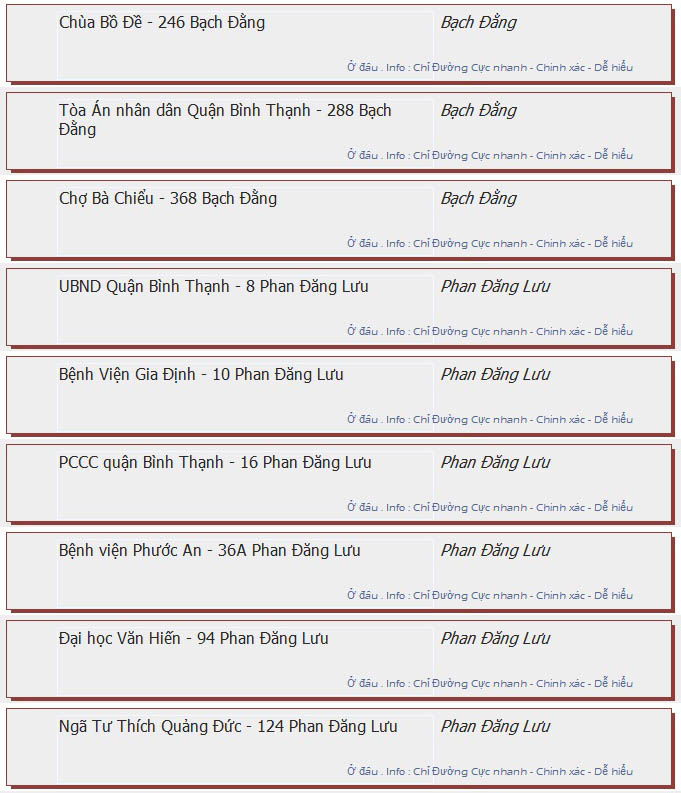 odau.info: lộ trình và tuyến phố đi qua của tuyến bus số 55 ở tp. Hồ Chí Minh no08