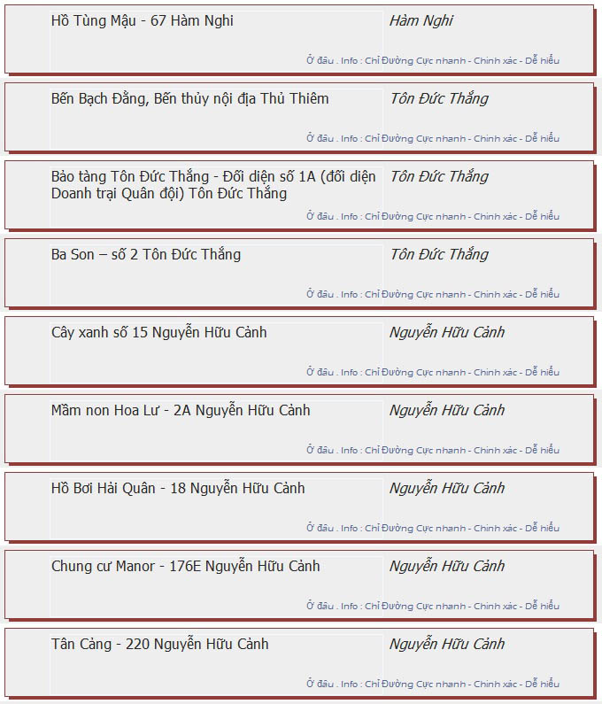 odau.info: lộ trình và tuyến phố đi qua của tuyến bus số 56 ở tp. Hồ Chí Minh no04