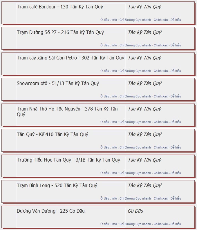 odau.info: lộ trình và tuyến phố đi qua của tuyến bus số 69 ở tp. Hồ Chí Minh no12