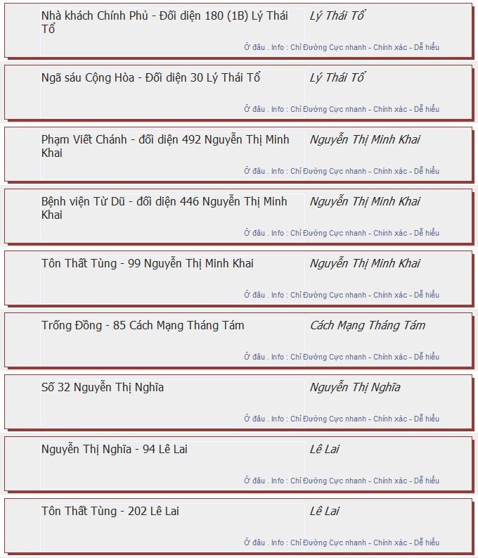 odau.info: lộ trình và tuyến phố đi qua của tuyến bus số 69 ở tp. Hồ Chí Minh no17
