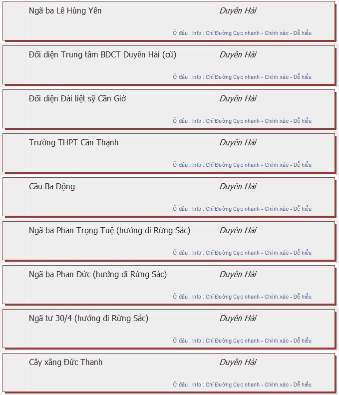 odau.info: lộ trình và tuyến phố đi qua của tuyến bus số 75 ở tp. Hồ Chí Minh no11