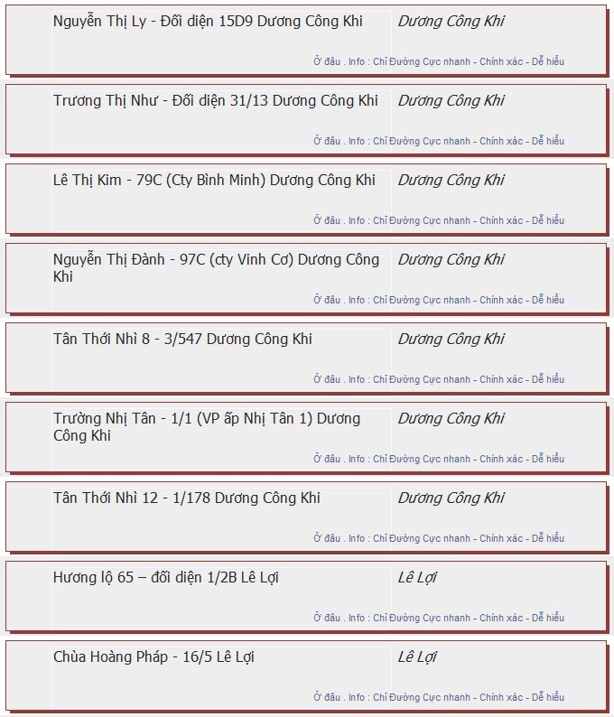 odau.info: lộ trình và tuyến phố đi qua của tuyến bus số 78 ở tp. Hồ Chí Minh no08