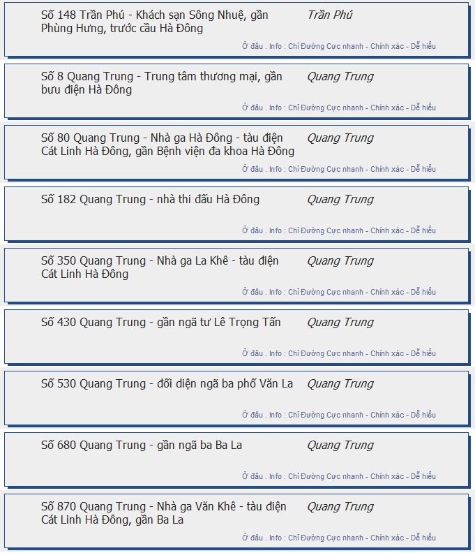 odau.info: lộ trình và tuyến phố đi qua của tuyến bus số 02tc ở Hà Nội no11