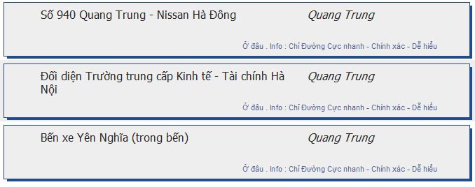 odau.info: lộ trình và tuyến phố đi qua của tuyến bus số 02tc ở Hà Nội no12