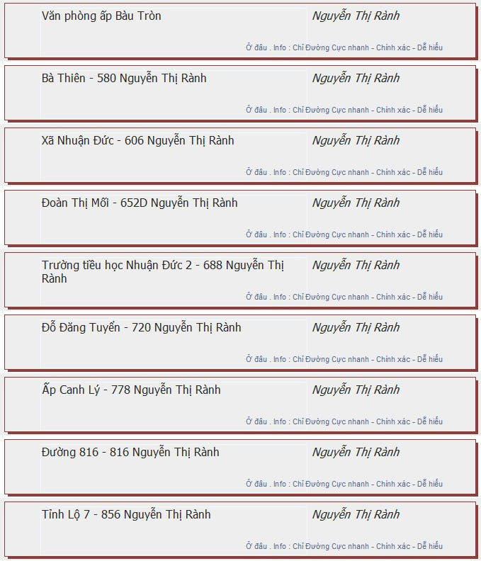 odau.info: lộ trình và tuyến phố đi qua của tuyến bus số 79 ở tp. Hồ Chí Minh no03