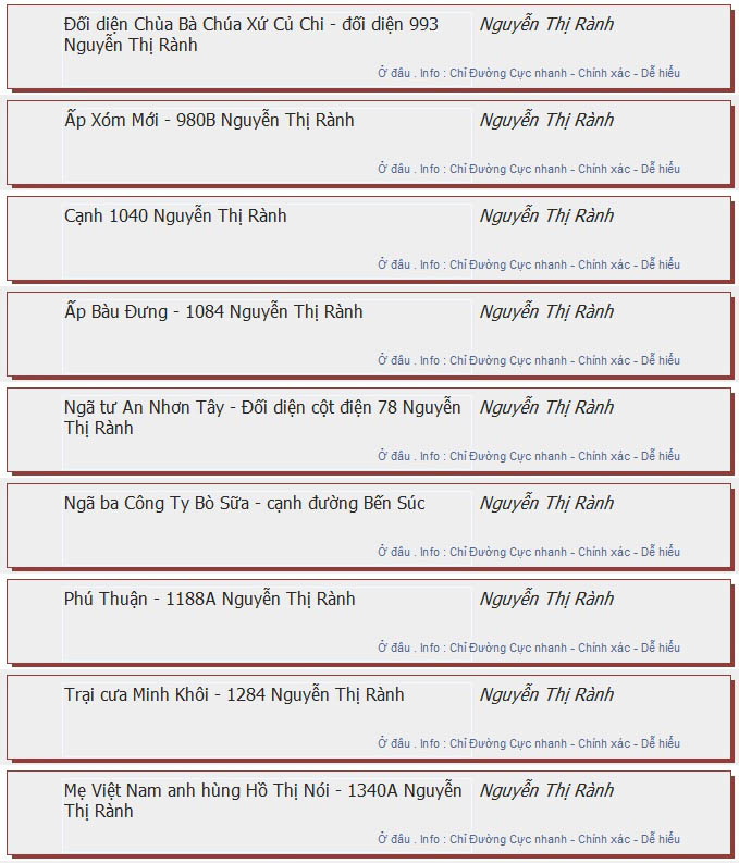 odau.info: lộ trình và tuyến phố đi qua của tuyến bus số 79 ở tp. Hồ Chí Minh no04