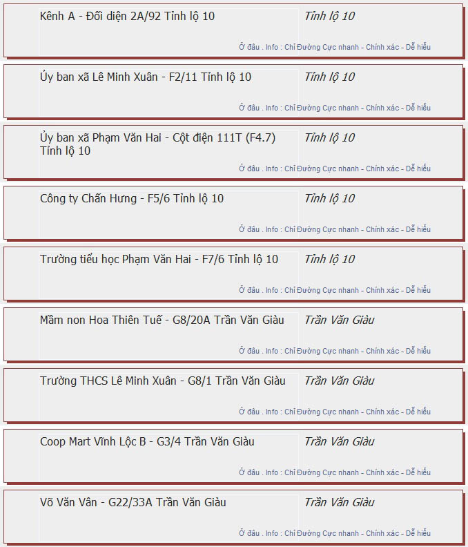 odau.info: lộ trình và tuyến phố đi qua của tuyến bus số 81 ở tp. Hồ Chí Minh no09