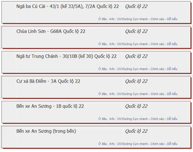 odau.info: lộ trình và tuyến phố đi qua của tuyến bus số 85 ở tp. Hồ Chí Minh no08