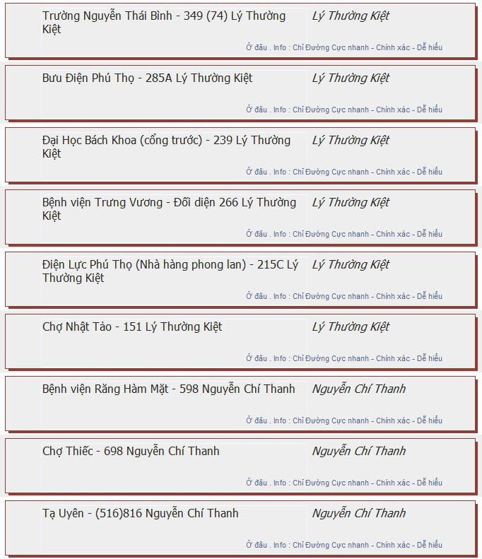 odau.info: lộ trình và tuyến phố đi qua của tuyến bus số 94 ở tp. Hồ Chí Minh no18