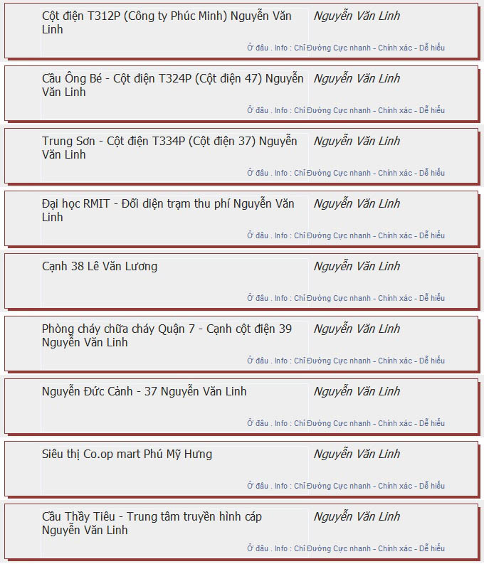 odau.info: lộ trình và tuyến phố đi qua của tuyến bus số 102 ở tp. Hồ Chí Minh no13