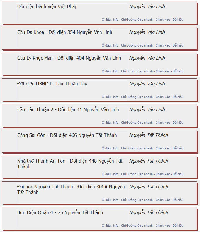 odau.info: lộ trình và tuyến phố đi qua của tuyến bus số 102 ở tp. Hồ Chí Minh no14