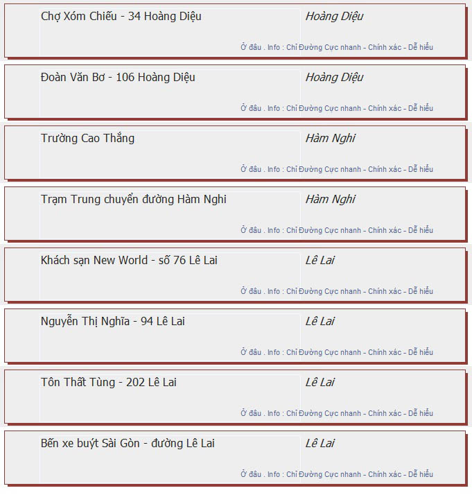 odau.info: lộ trình và tuyến phố đi qua của tuyến bus số 102 ở tp. Hồ Chí Minh no15
