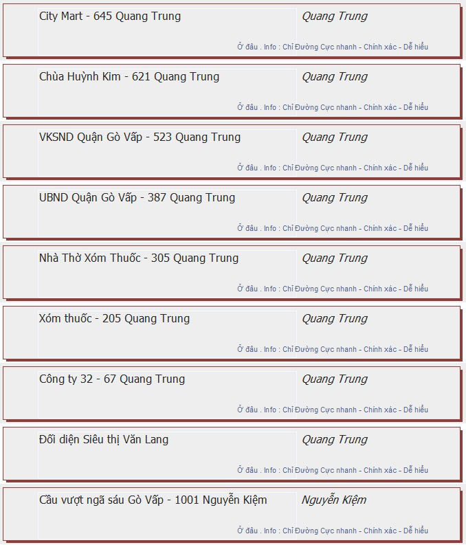 odau.info: lộ trình và tuyến phố đi qua của tuyến bus số 103 ở tp. Hồ Chí Minh no11