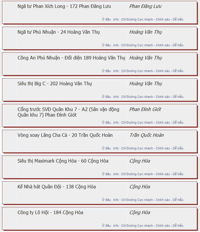 odau.info: lộ trình và tuyến phố đi qua của tuyến bus số 104 ở tp. Hồ Chí Minh no08