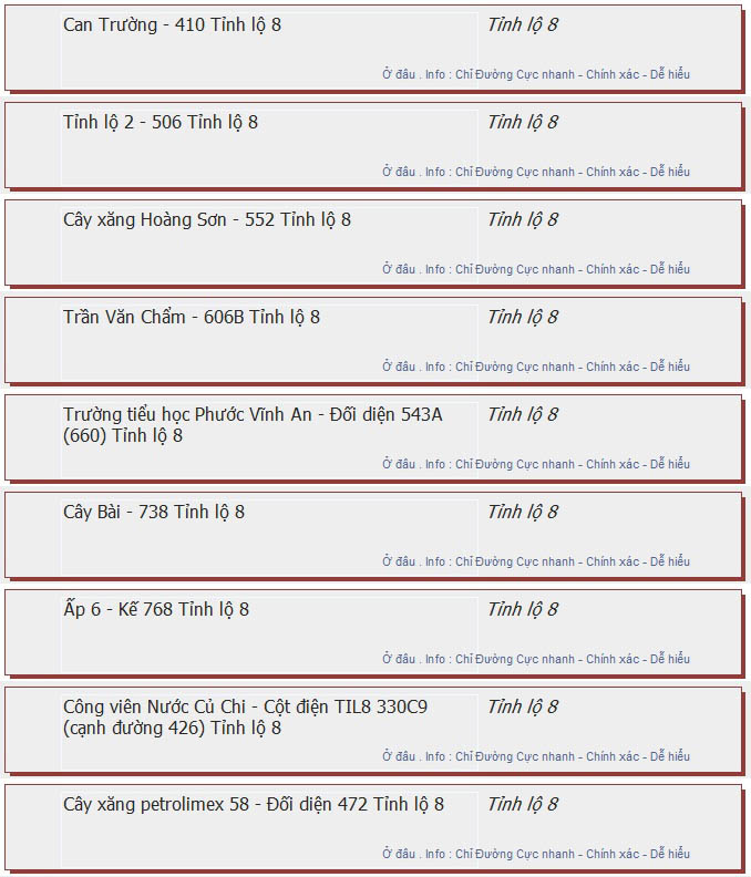 odau.info: lộ trình và tuyến phố đi qua của tuyến bus số 126 ở tp. Hồ Chí Minh no02