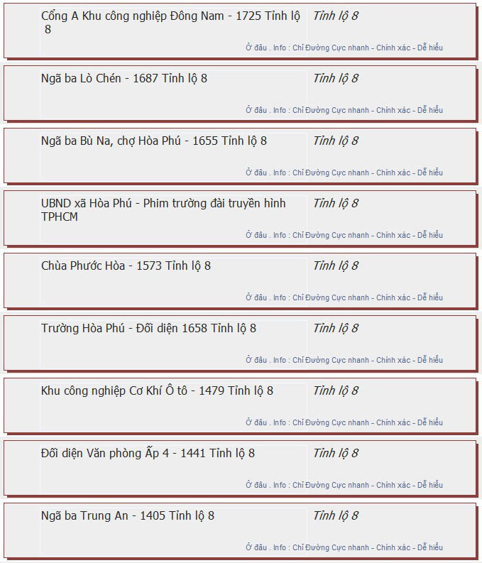 odau.info: lộ trình và tuyến phố đi qua của tuyến bus số 126 ở tp. Hồ Chí Minh no07