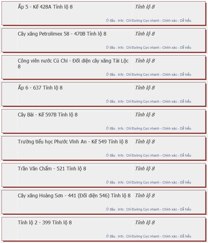 odau.info: lộ trình và tuyến phố đi qua của tuyến bus số 126 ở tp. Hồ Chí Minh no09