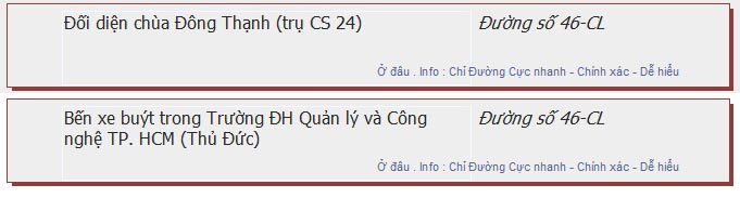 odau.info: lộ trình và tuyến phố đi qua của tuyến bus số 154 ở tp. Hồ Chí Minh no10
