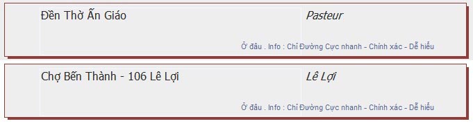 odau.info: lộ trình và tuyến phố đi qua của tuyến bus số 155 ở tp. Hồ Chí Minh no03