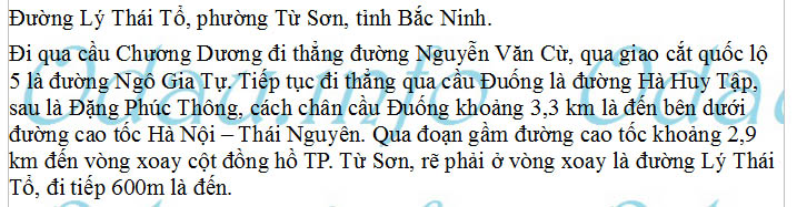 Trung tâm phục vụ Hành chính công Bắc Ninh – chi nhánh Từ Sơn 